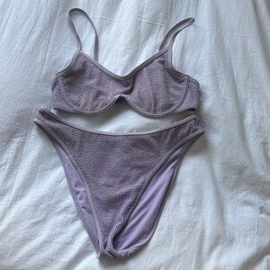 Abercrombie & Fitch Lilac Bikini Set